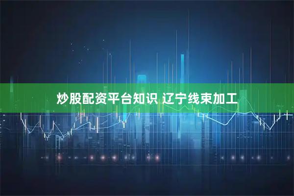 炒股配资平台知识 辽宁线束加工
